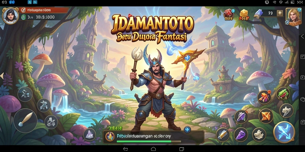 Tampilan gameplay IDAMANTOTO menunjukkan pengalaman petualangan yang mendebarkan.