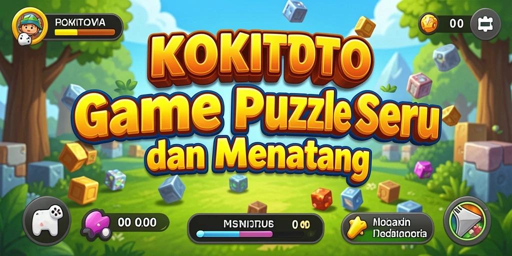Tampilan gameplay KOKITOTO yang menegangkan dan menarik.