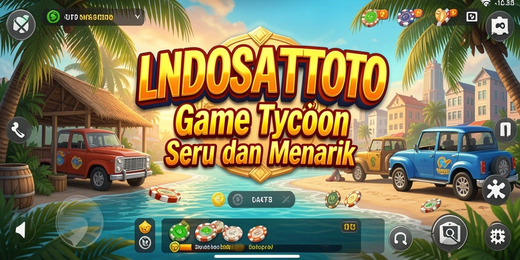 Tampilan gameplay seru di LNDOSATTOTO yang menggambarkan strategi Tycoon.
