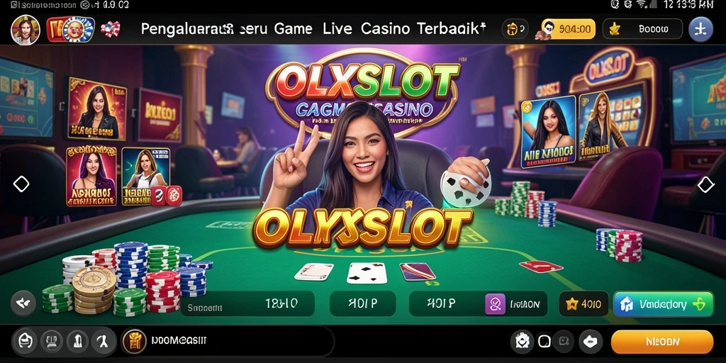 Tampilan gameplay langsung dari OLXSLOT dengan dealer profesional.