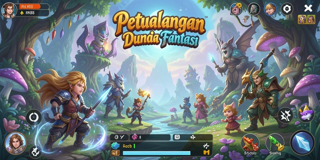 Tangkapan layar RK88 menampilkan aksi mendebarkan dalam petualangan kita.