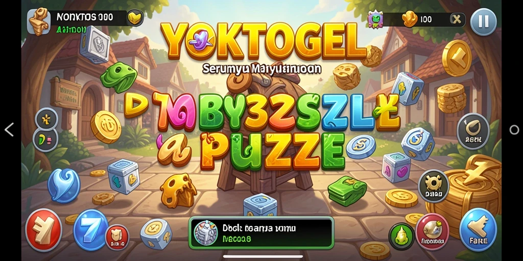 Tampilan gameplay YOKTOGEL yang mengasyikkan saat menyusun puzzle.